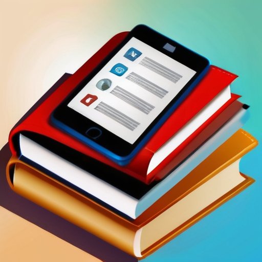 Электронная книга в уютном уголке чтения с иконками бонусов.