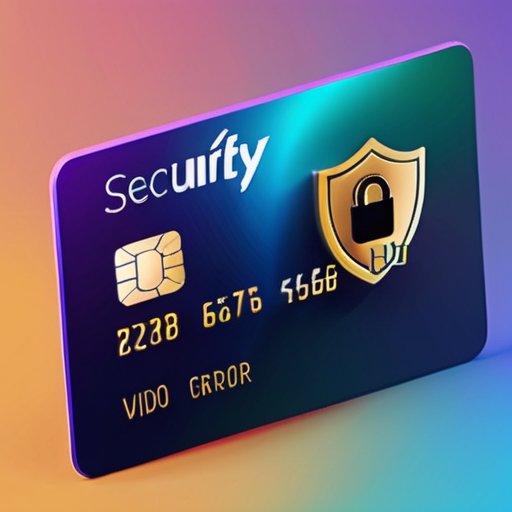 Современная банковская карта на цифровом интерфейсе с иконками стриминговых платформ и символами безопасности.