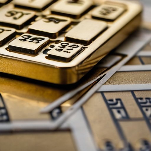 Дорогая золотая кредитная карта на полированном мраморе с символами престижа.