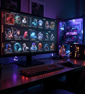 Покупка аккаунта для PC-игры с редкими предметами и скинами