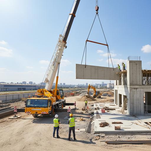 Как выбрать автокран для строительства и заказать технику